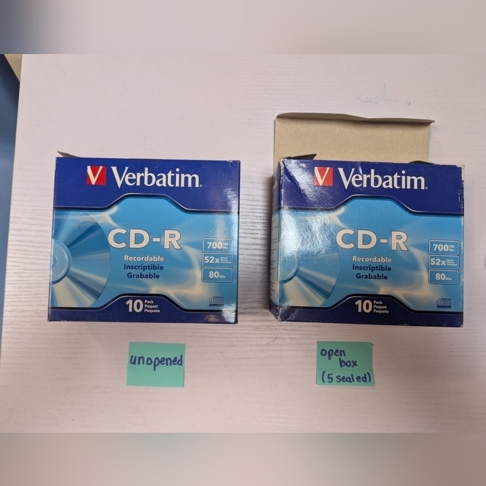 Verbatim CD-R 80 minutes, 700 mb